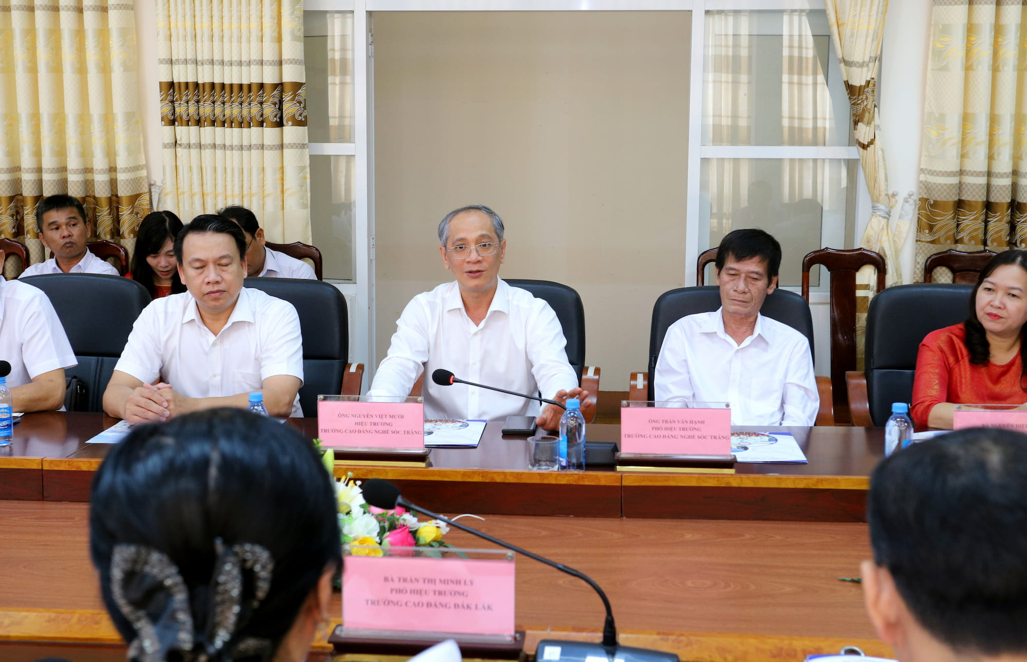 Giao lưu, trao đổi kinh nghiệm với Trường Cao đẳng nghề Sóc Trăng_5